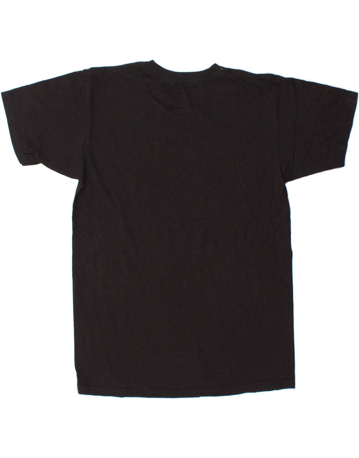 VANS Womens Graphic T-Shirt Top UK 12 Medium Black Vintage Vans and Second-Hand Vans from Messina Hembry 
