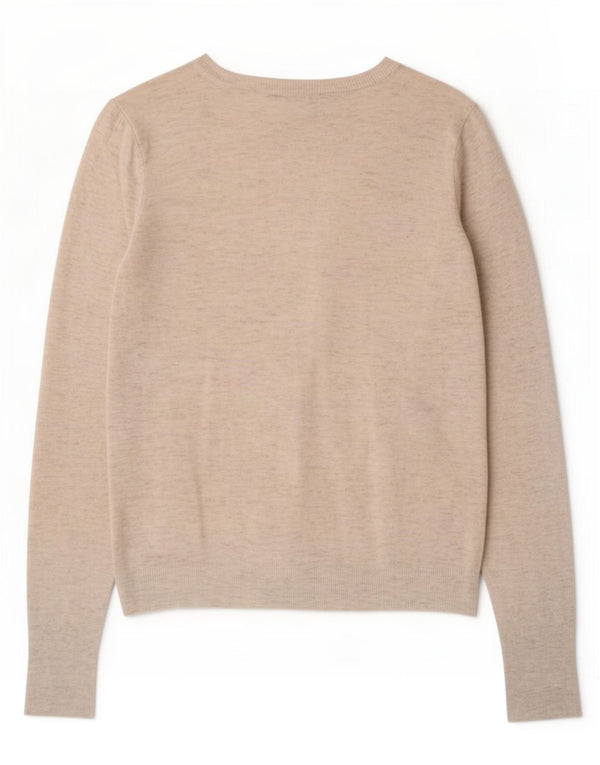 Pulover cardigan pentru femei Zara UK 10 Mic Bej