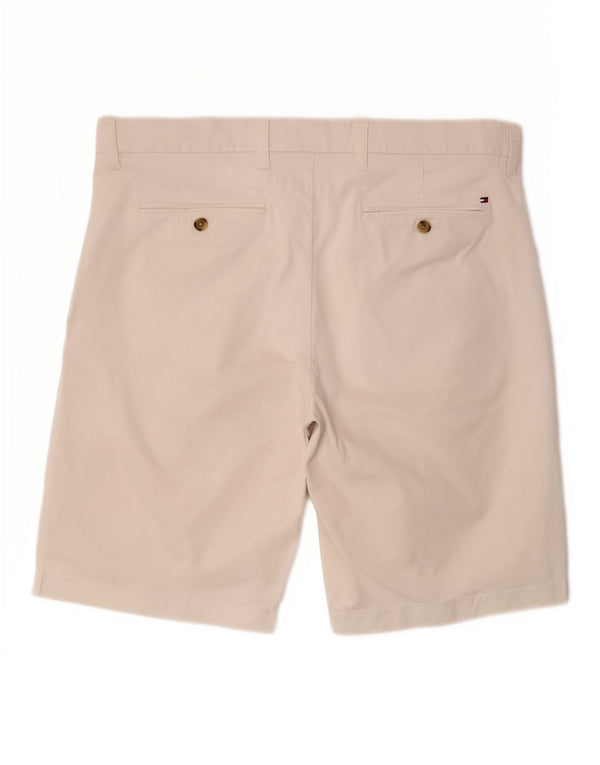 Pantaloni scurți chino Tommy Hilfiger pentru bărbați W36, mari, alb, bumbac