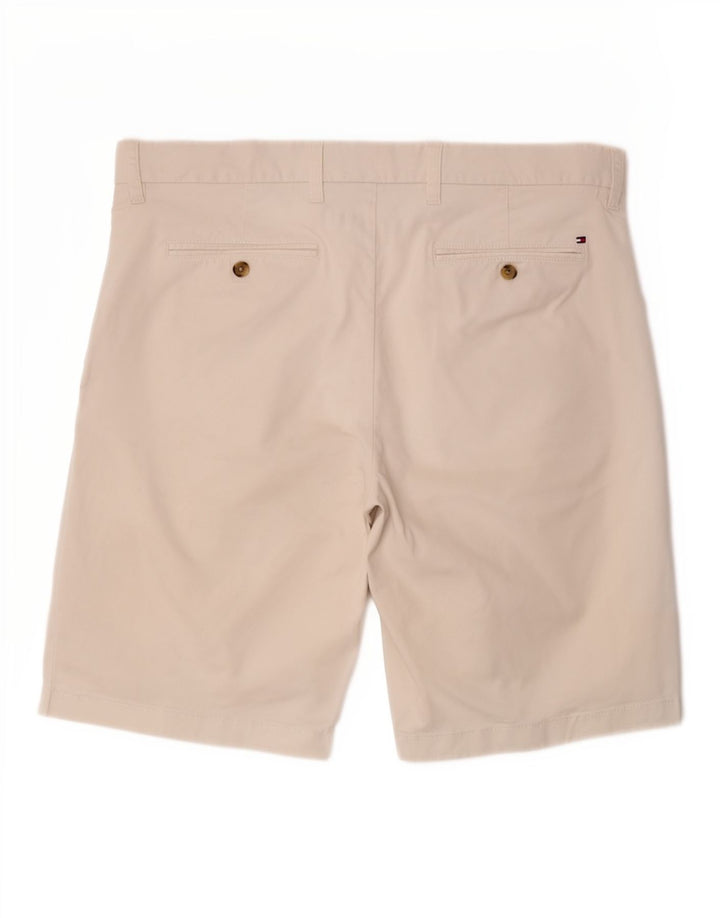 Pantaloni scurți chino Tommy Hilfiger pentru bărbați W36, mari, alb, bumbac