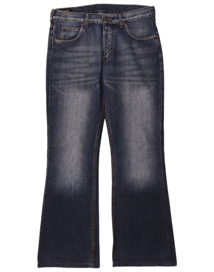 Blugi pentru bărbați Lee Denver Bootcut W33 L32 Bumbac bleumarin