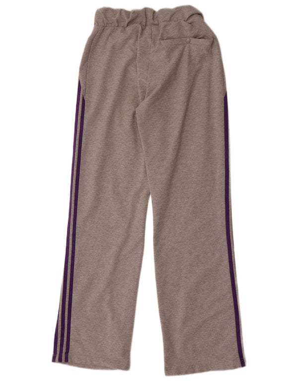 Pantaloni de trening Adidas pentru femei UK 12, bumbac gri mediu