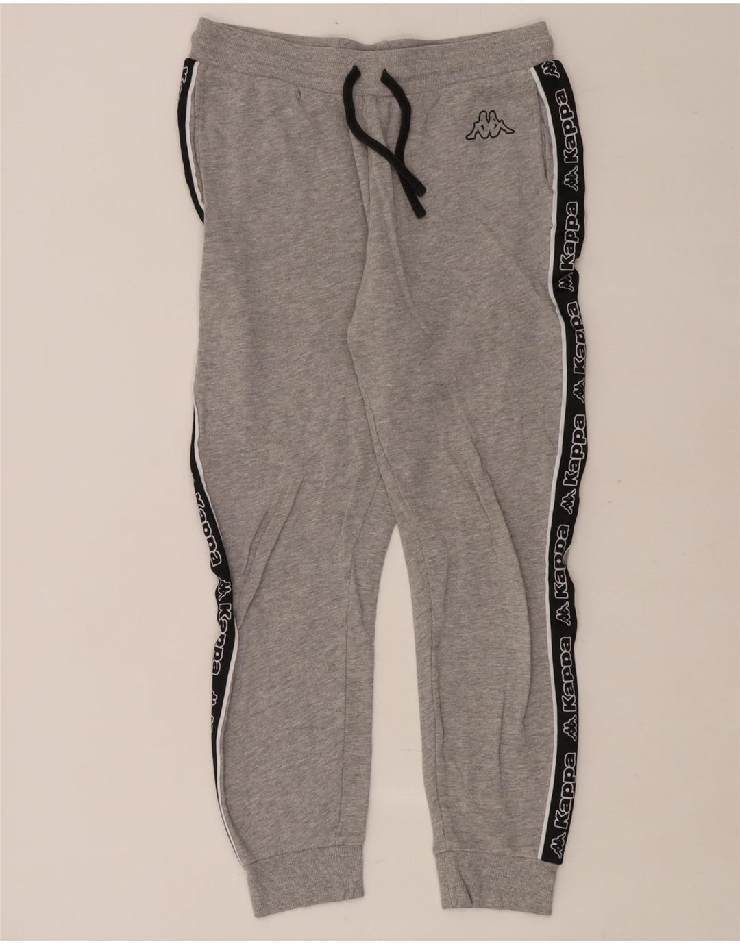 Pantaloni de trening KAPPA Tezenis pentru bărbați Joggeri, gri mediu, color block