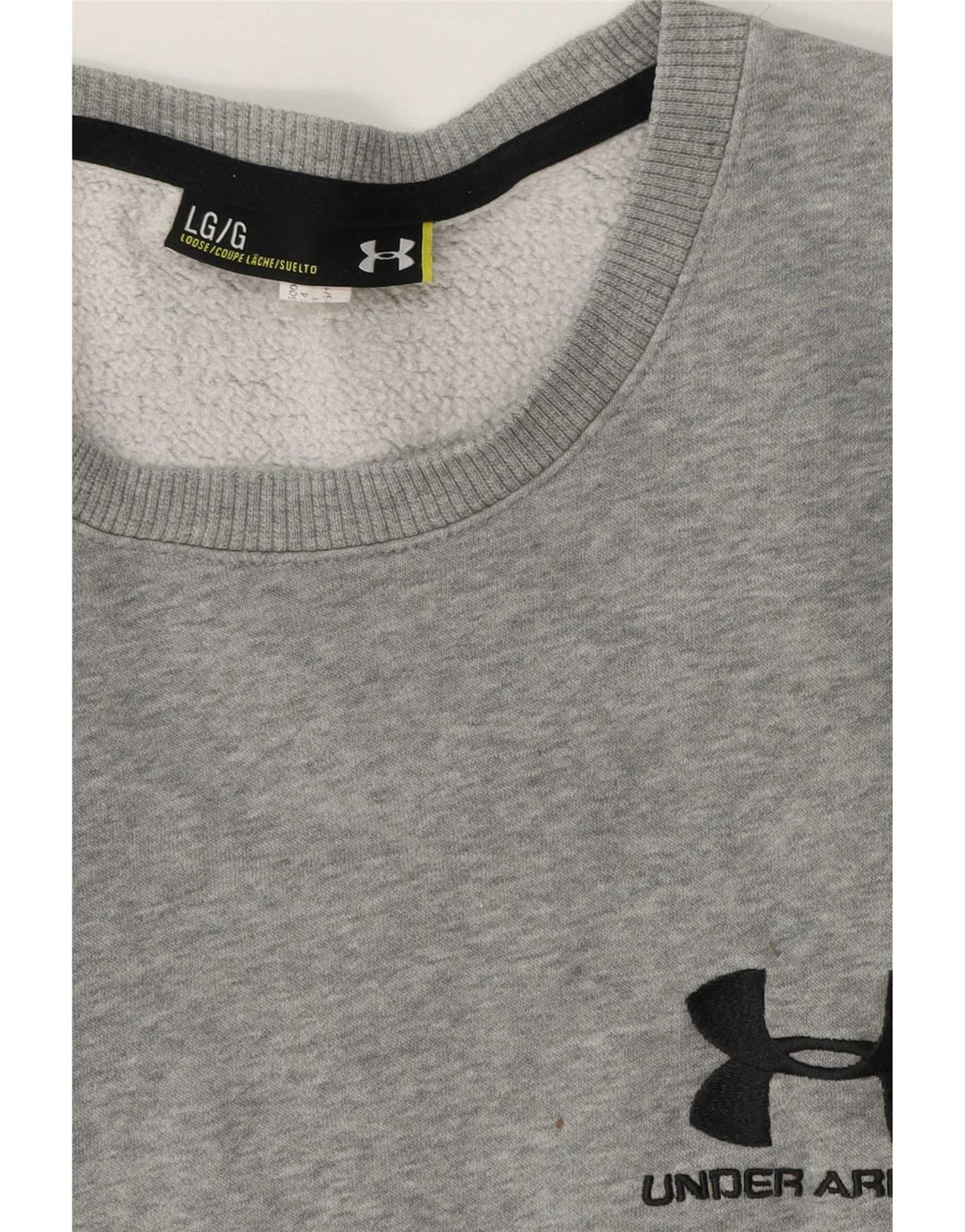 Pulover grafic pentru bărbați Under Armour, mare, gri, pete