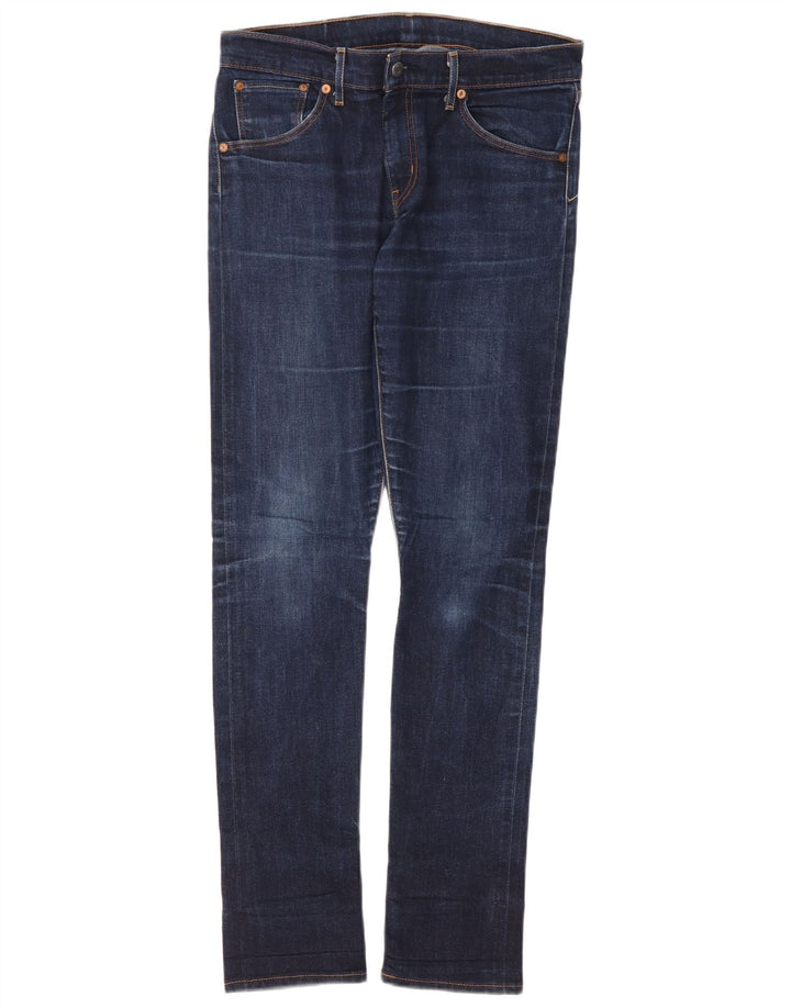 Blugi slim pentru femei LEVI'S L30 L32 Bumbac bleumarin