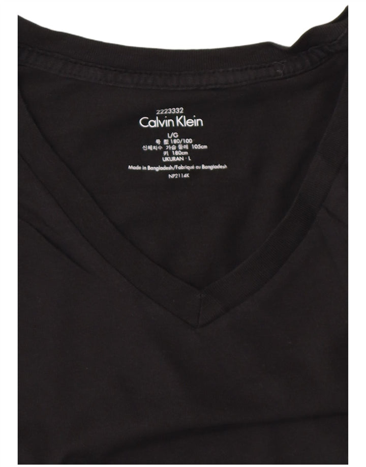 CALVIN KLEIN Tricou Bărbați Top Large Negru