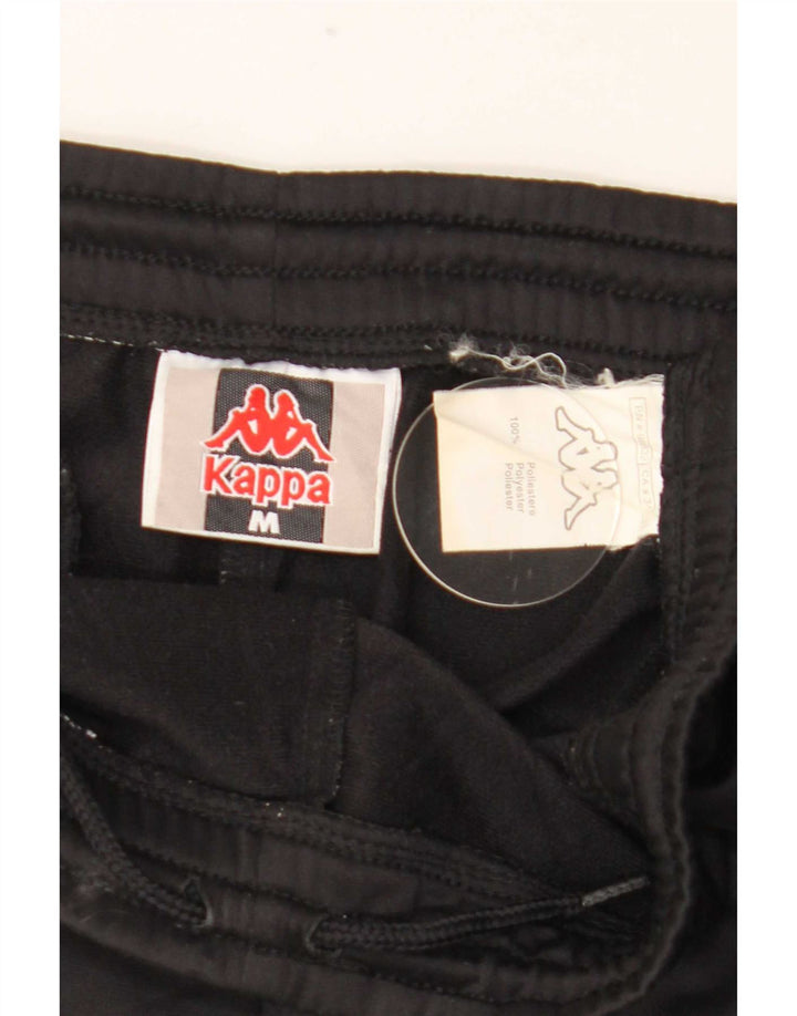 Pantaloni scurți sport Kappa pentru bărbați, poliester mediu negru
