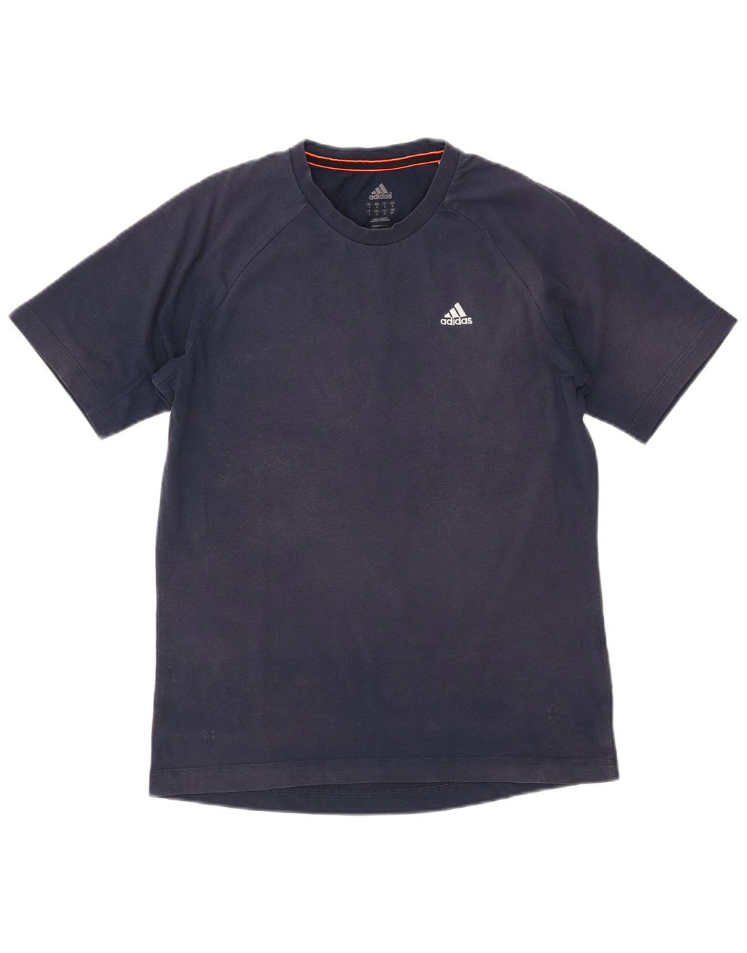 Tricou bărbați ADIDAS Top mic din bumbac bleumarin