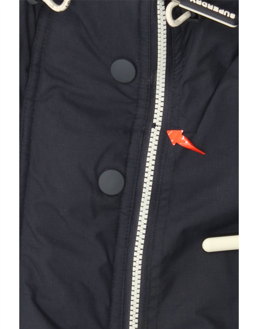 SUPERDRY Jachetă Windbreaker pentru bărbați cu grafică UK 38 Medium Navy Blue Marine