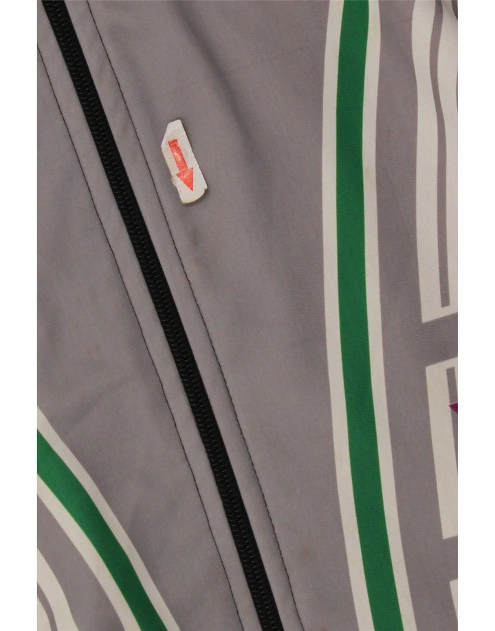 F.LLI Campagnolo Mens Trening Top Jacket UK 36 Small Black Colorblock