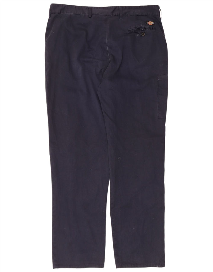 Pantaloni cargo drepti pentru bărbați Dickies Redhawk W42 L33 poliester bleumarin