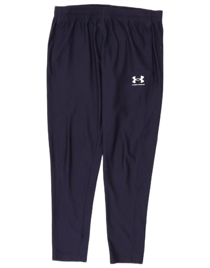Pantaloni de trening Under Armour pentru bărbați, mari, albastru, poliester