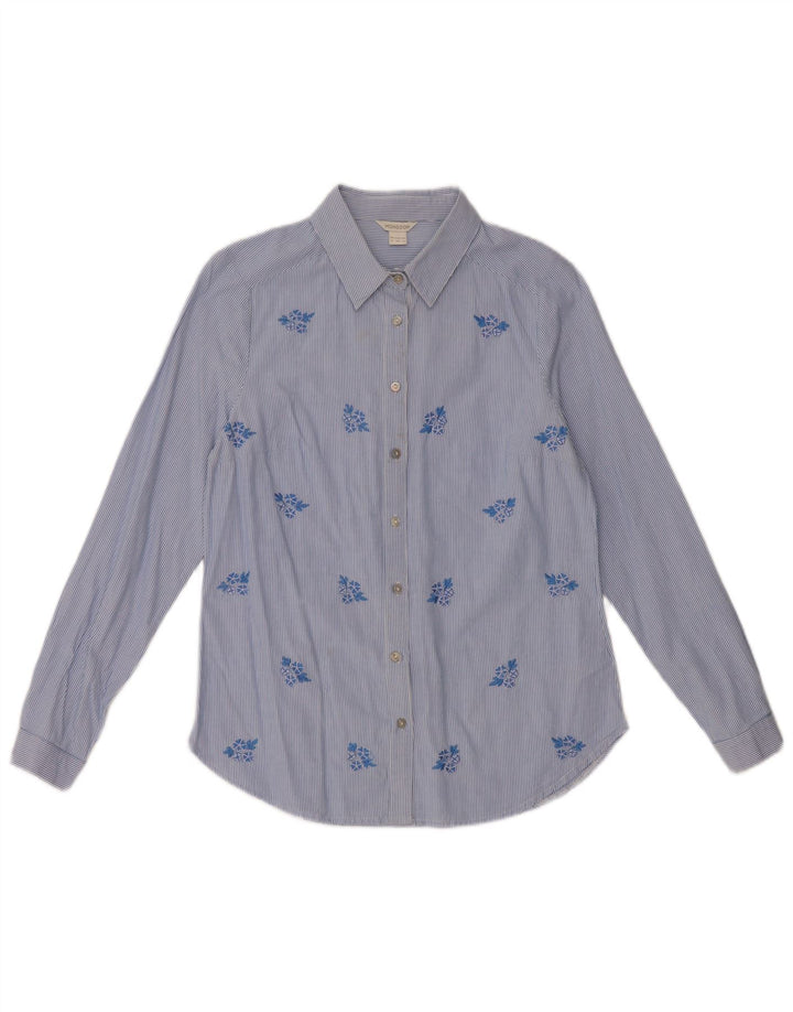 Cămașă pentru femei Monsoon UK 8 Small Blue Floral Bumbac