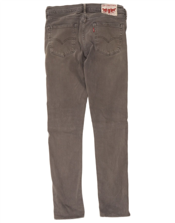 Blugi skinny pentru bărbați Levi's W32 L34 bumbac gri