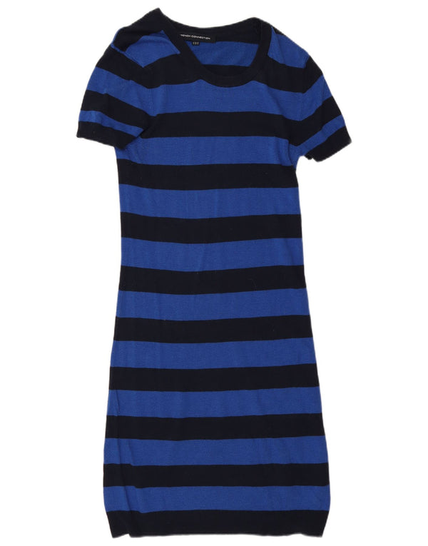 Rochie jumper pentru femei French Connection UK 14 Medium Blue Striped