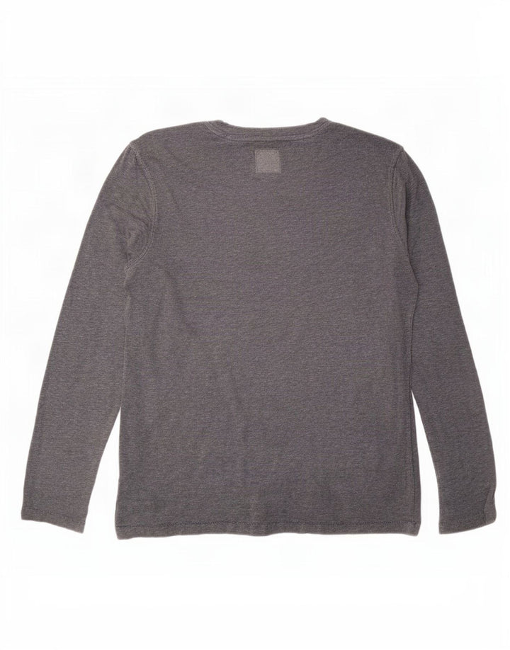 Tricou Levi's pentru bărbați, cu mânecă lungă, gri mediu, bumbac