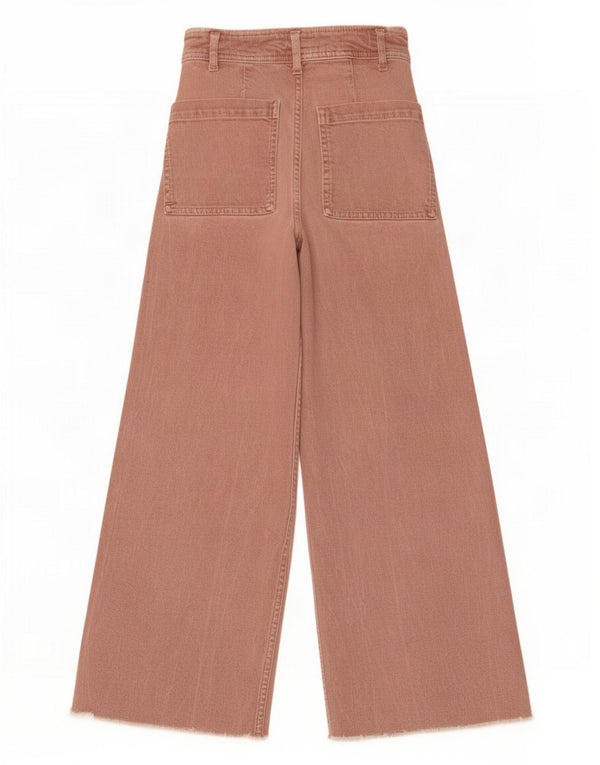 Blugi pentru femei Zara cu picioare late EU 32 2XS L22 L24 Roz