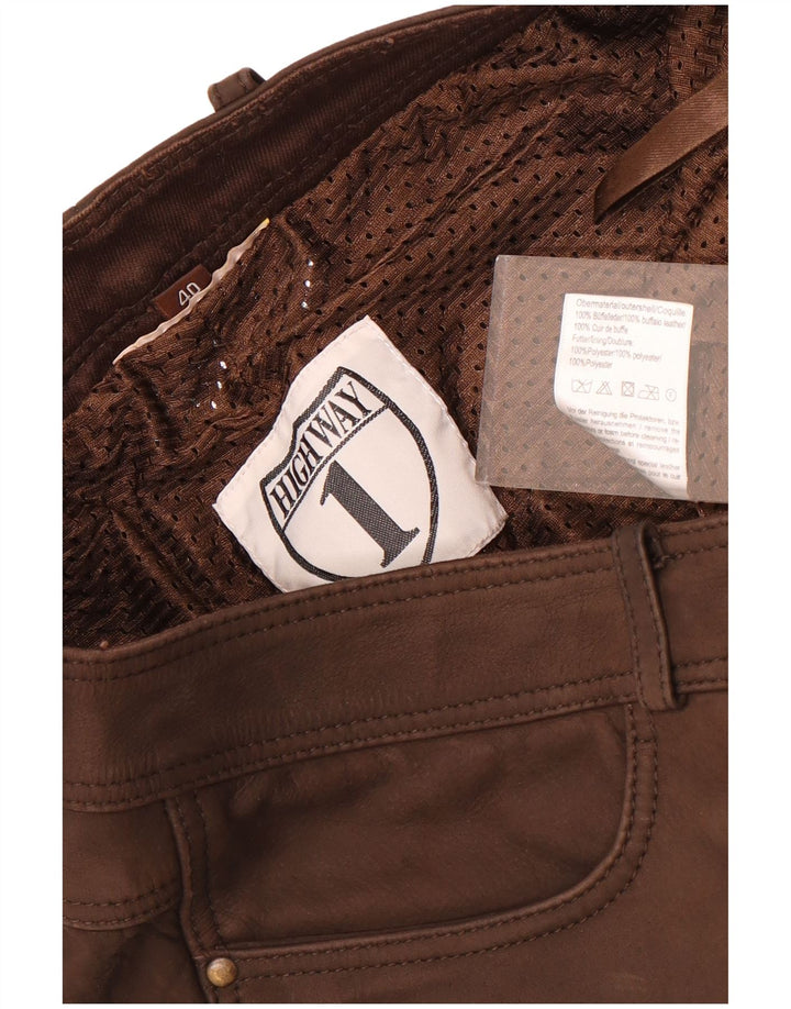 Highway 1 Pantaloni Drepți Femei EU 40 Mediu W30 L31 Maro
