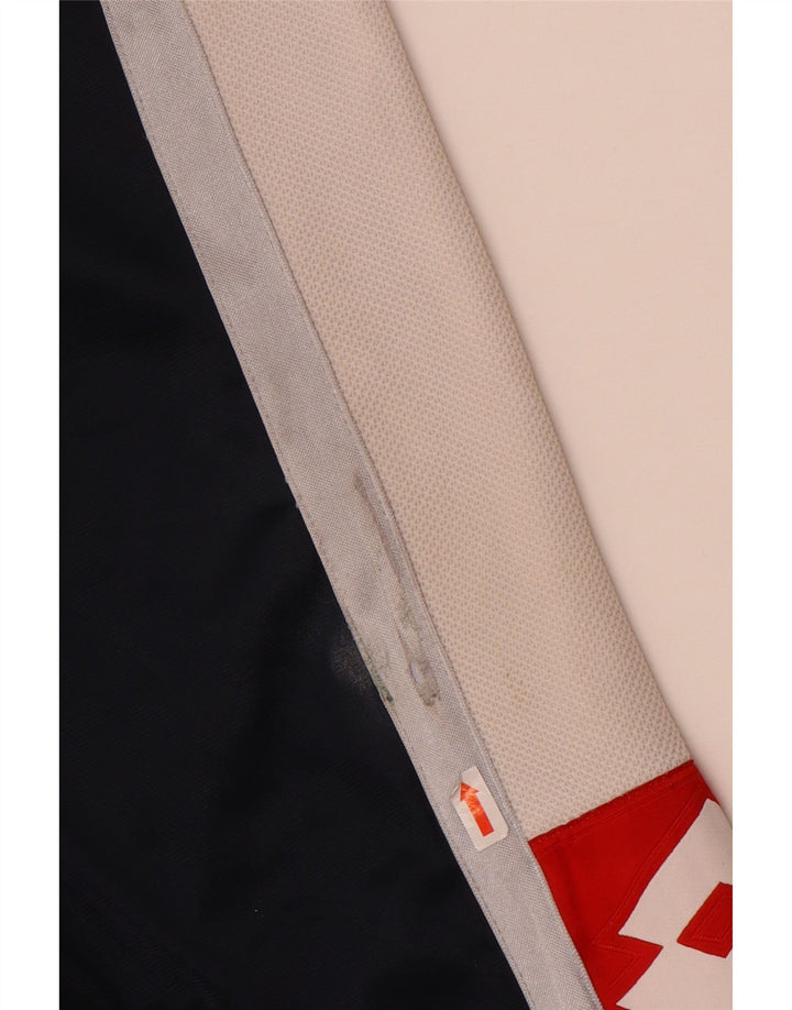 Pantaloni de trening grafic pentru bărbați Lotto Pantaloni de jogging mici, albastru bleumarin