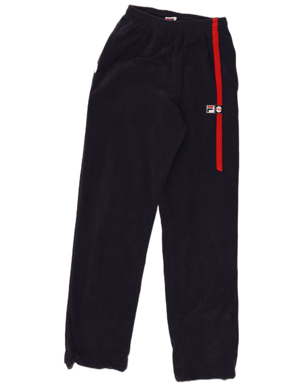 Pantaloni de trening Fila pentru femei Joggeri UK 16 Lung Bluemarin Colorblock
