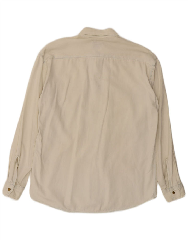 Cămașă de blugi pentru bărbați Carrera, mică, alb