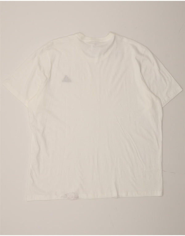 Tricou pentru bărbați Adidas Top 2XL Bumbac alb