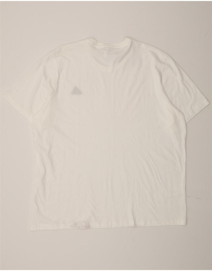 Tricou pentru bărbați Adidas Top 2XL Bumbac alb