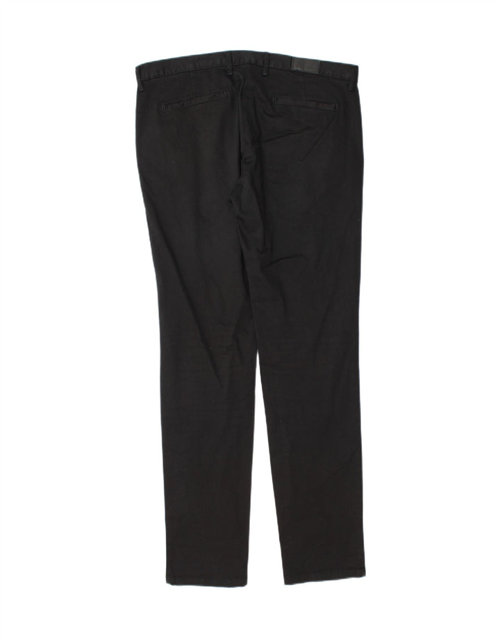 Pantaloni chino slim pentru bărbați Zara EU 42 Large W32 L32 Negru
