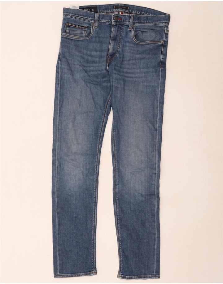 Blugi slim pentru bărbați Tommy Hilfiger W34 L31 bumbac albastru