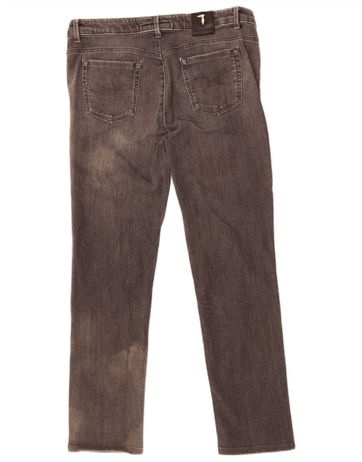 Trussardi blugi slim pentru bărbați W31 L27 gri