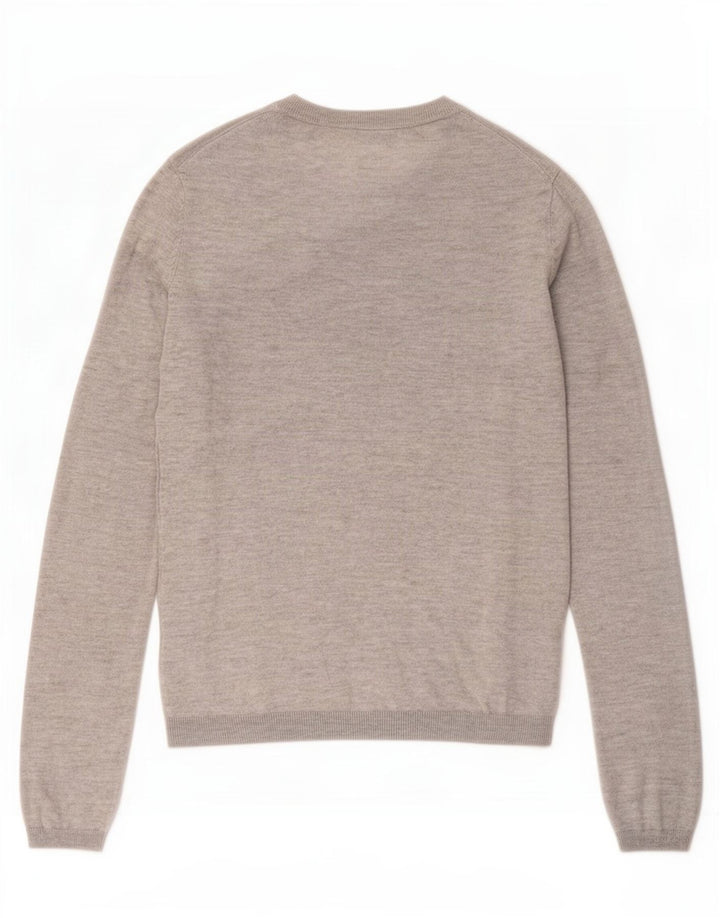 Pulover pentru damă Zara, cu gât turnut, UK 14, gri mediu