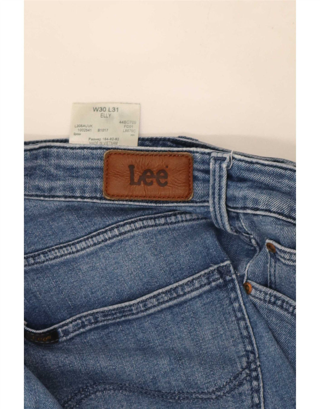 Blugi Lee Elly Slim pentru femei W30 L31 Bumbac albastru