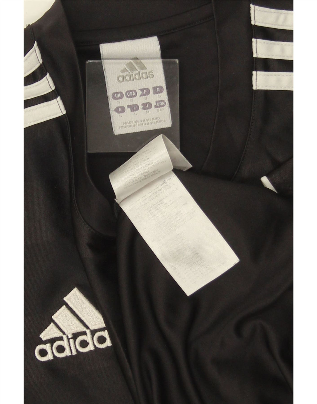 Tricou cu grafic Climalite ADIDAS pentru bărbați Top mic poliester cu dungi negre