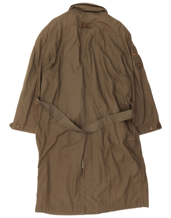 Pardesiu vintage pentru bărbați UK 40 mare kaki