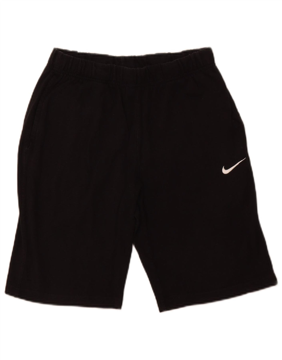 NIKE Mens Sport Shorts Small Black Cotton
