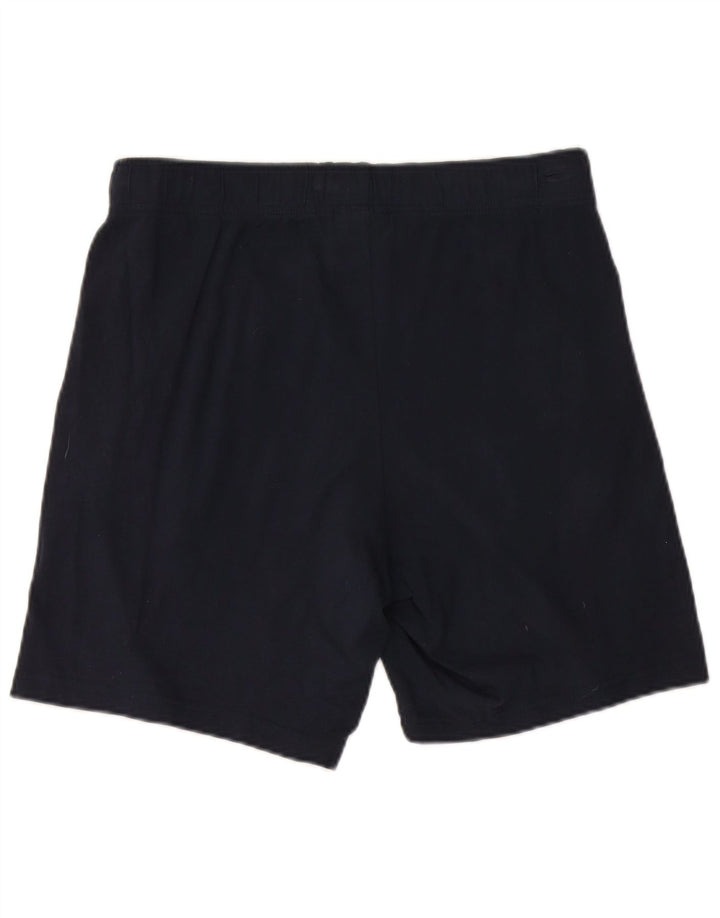 CHAMPION Mens Sport Shorts Large  Navy Blue Cotton