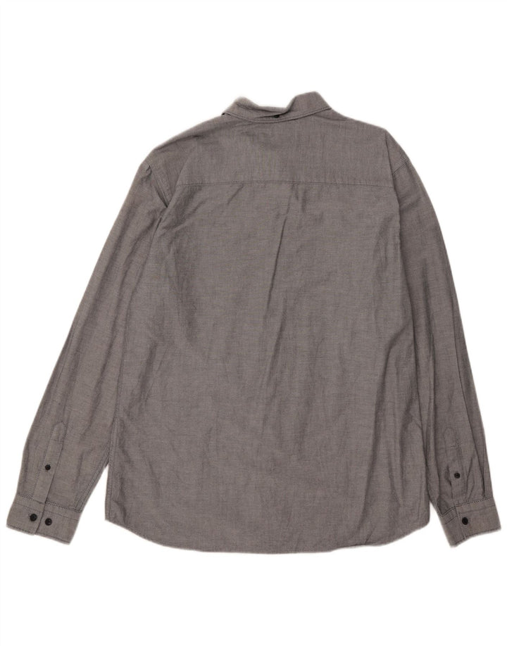 Cămașă Jack & Jones Slim Fit XL bumbac gri pentru bărbați