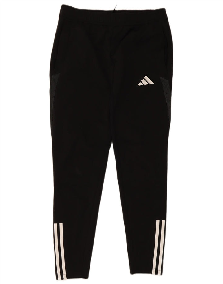 Pantaloni de trening Adidas Aeroready pentru bărbați, poliester mediu negru