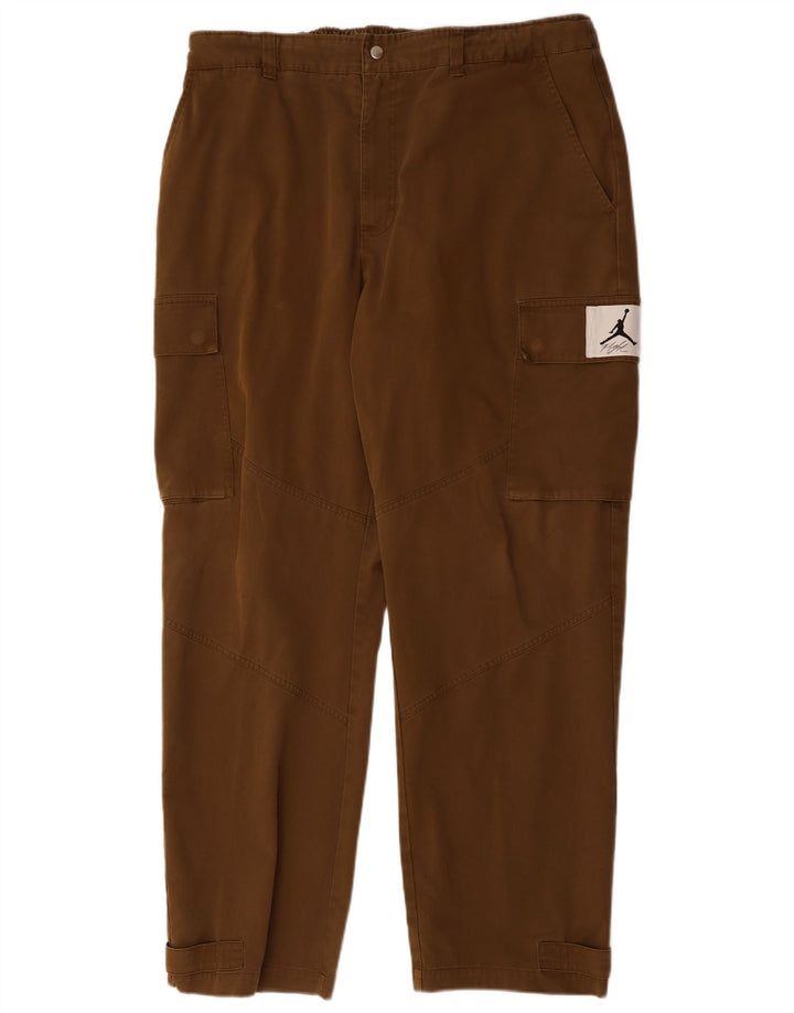 Pantaloni cargo drepti pentru bărbați JORDAN 2XL W42 L31 bumbac bej