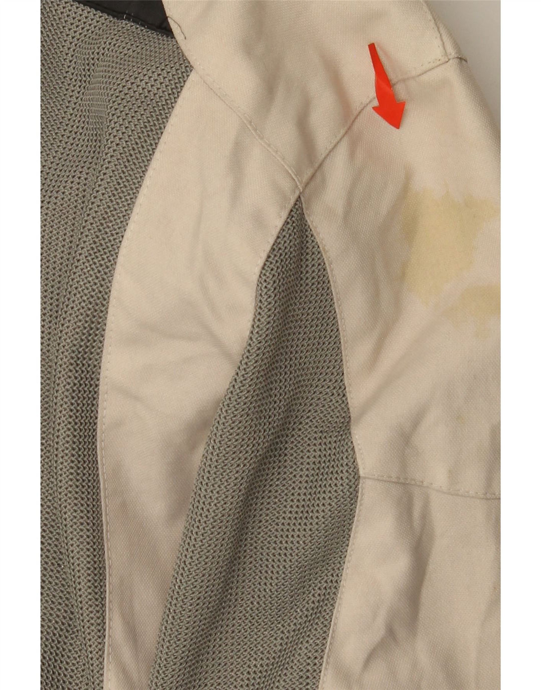 OJ ATMOSFERE Jachetă Racer pentru femei UK 14 Medium Bej Poliamidă color bloc