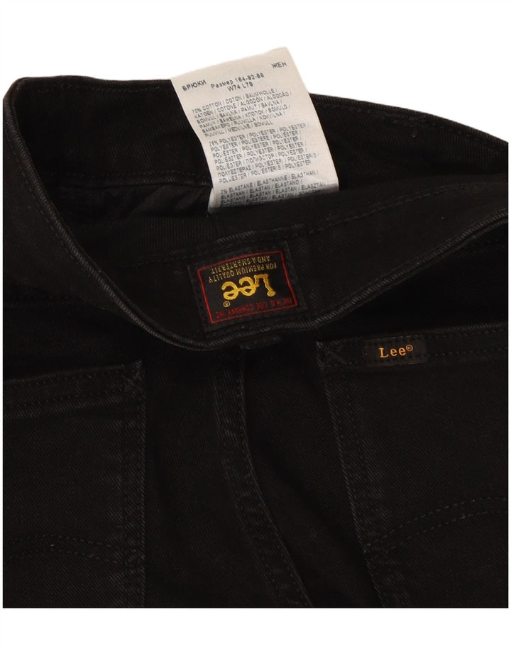 Blugi Lee pentru femei Marion Stretch Slim W29 L25 bumbac negru