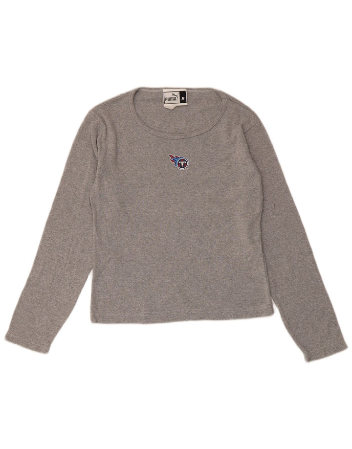 PUMA fete Tennessee Titans Crop Top cu mânecă lungă 11-12 ani, gri mediu