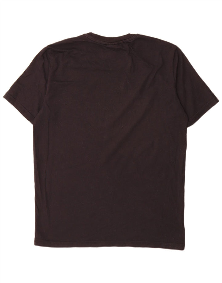 Tricou grafic pentru bărbați Champion Top mic bumbac negru