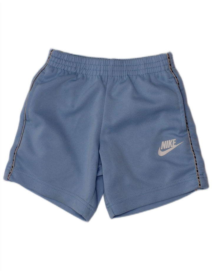 Pantaloni scurți sport Nike băieți 3-4 ani XS albastru poliester