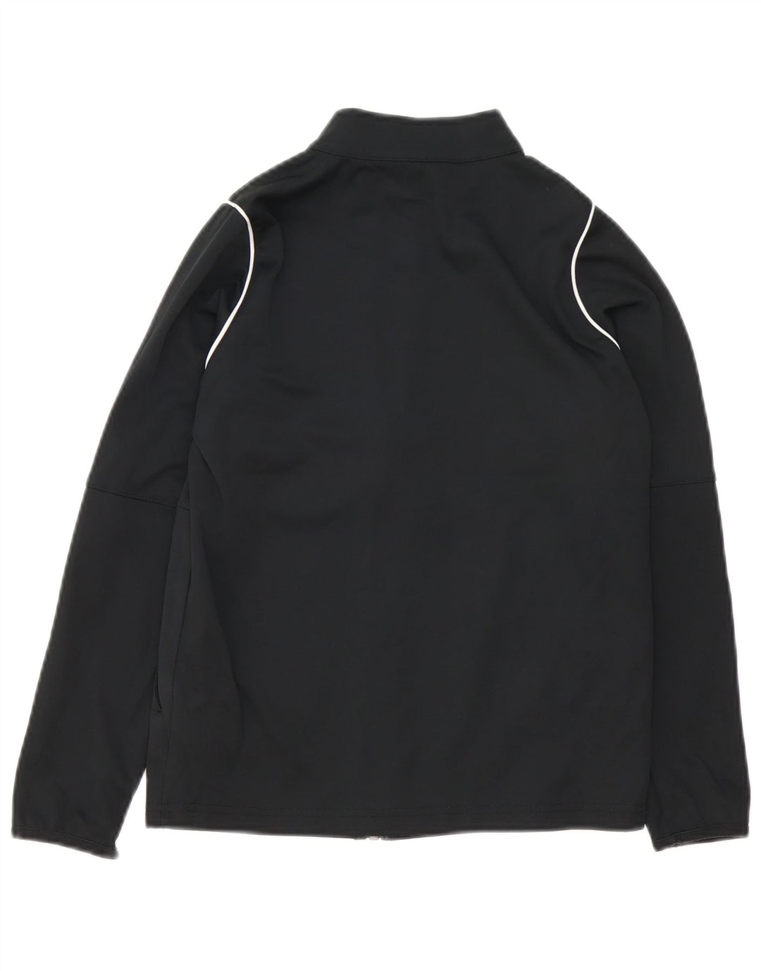 Jachetă de trening NIKE Dri Fit Graphic pentru băieți, 10-11 ani, neagră medie