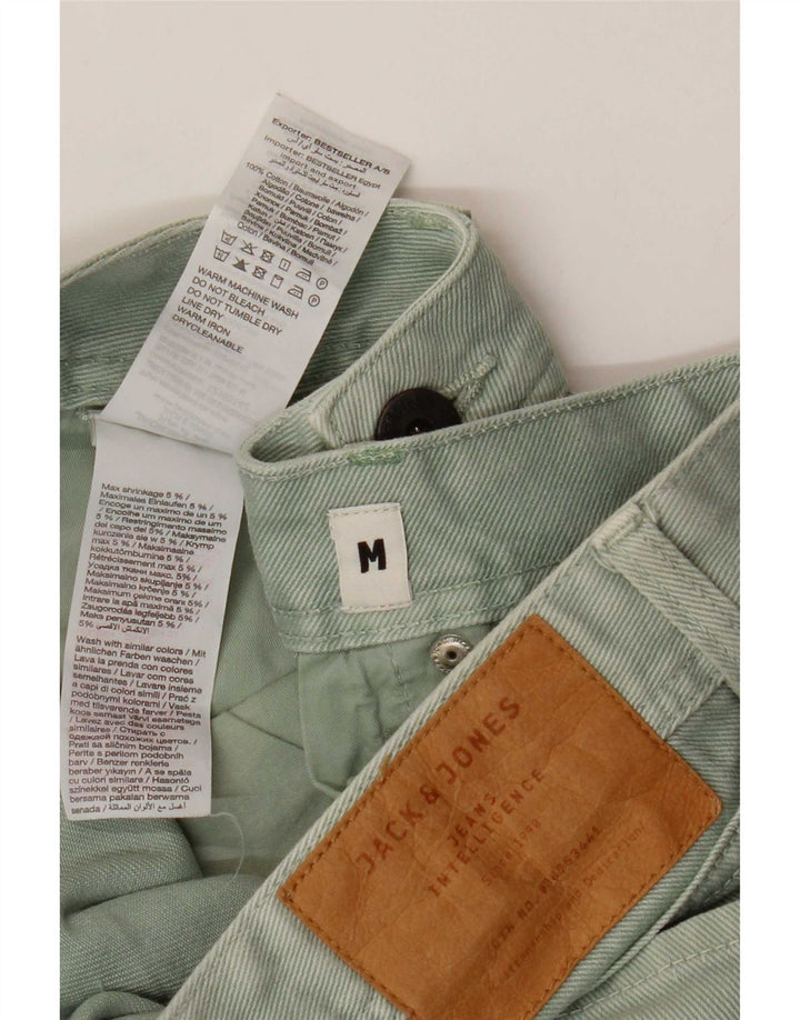 Pantaloni scurți din denim Jack & Jones pentru bărbați, de culoare medie, W32, verde