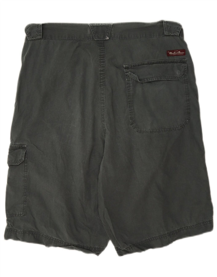 Pantaloni scurți cargo Marlboro Classics pentru bărbați EU 50 Large W34 Bumbac gri