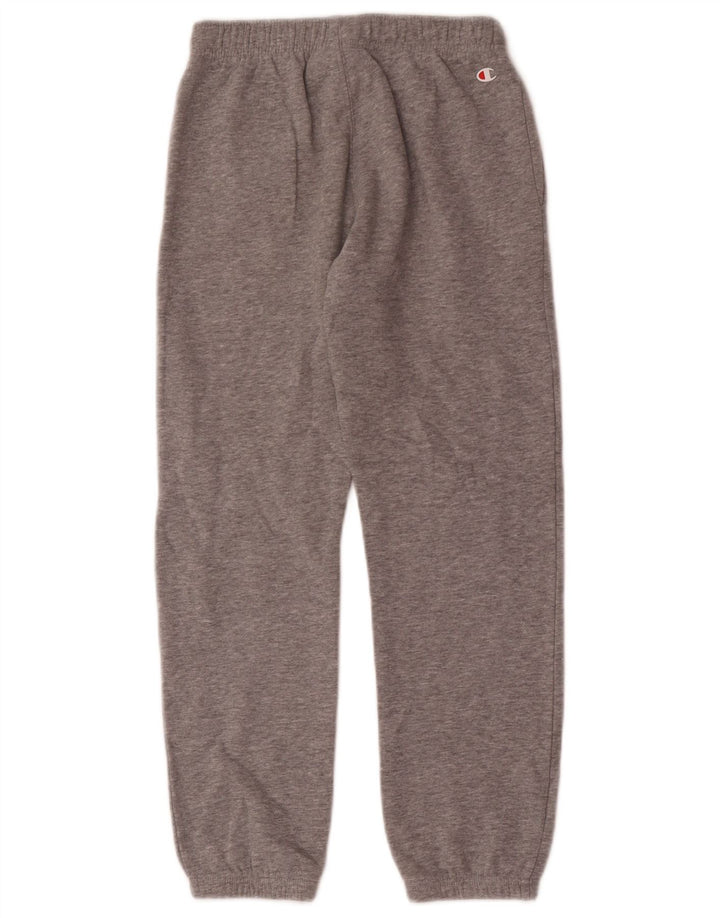 Pantaloni de trening pentru băieți Champion Pantaloni de jogging 9-10 ani, gri mediu pete