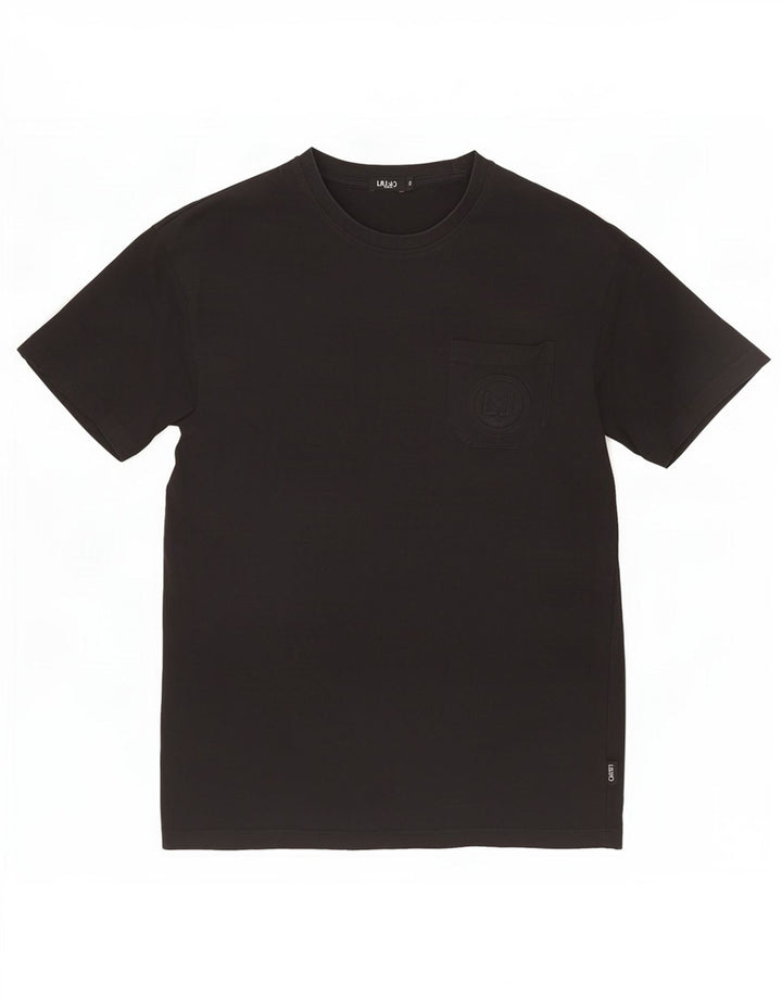 Tricou bărbați Liu Jo Top mic Bumbac negru