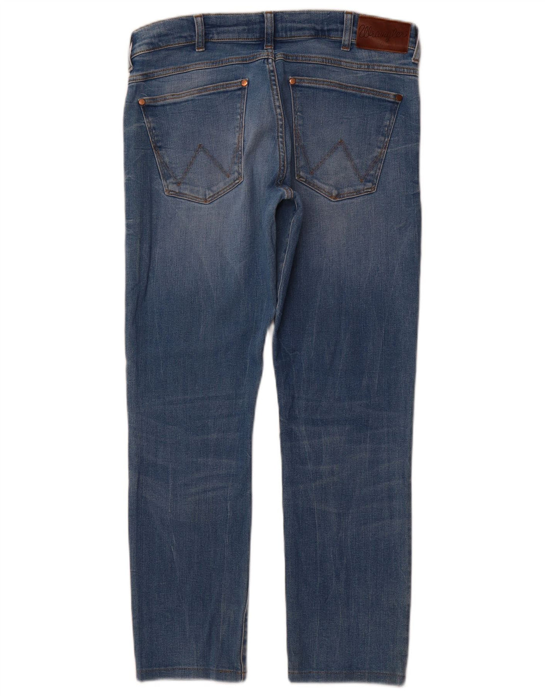 WRANGLER Blugi Larston Slim pentru bărbați W32 L29 Bumbac albastru